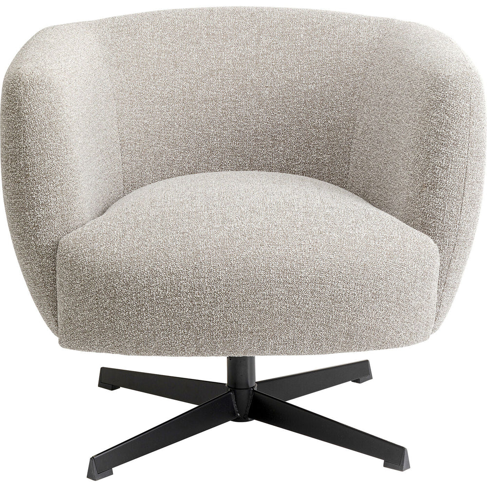 Swivel Armchair Peony Grey by DEKOR - main product image for Resin Society