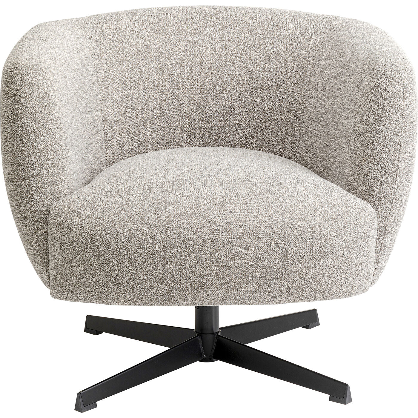 Swivel Armchair Peony Grey by DEKOR - main product image for Resin Society