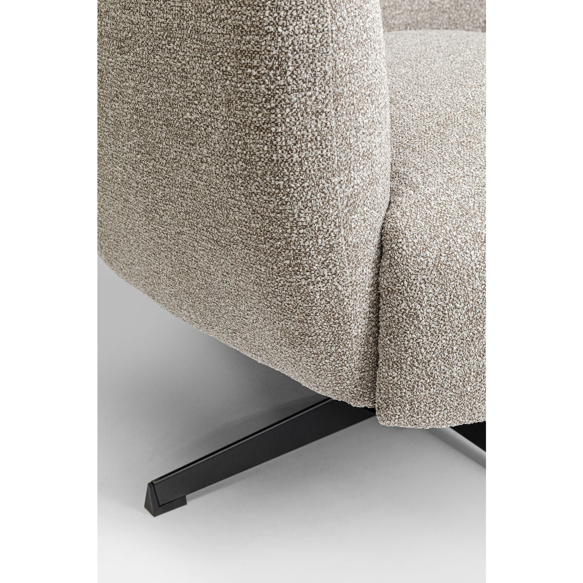 Swivel Armchair Peony Grey by DEKOR - product image 2 for Resin Society