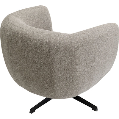 Swivel Armchair Peony Grey