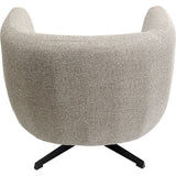 Swivel Armchair Peony Grey by DEKOR - product image 8 for Resin Society