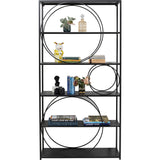 Shelf Circle Black 100x200cm by DEKOR - main product image for Resin Society