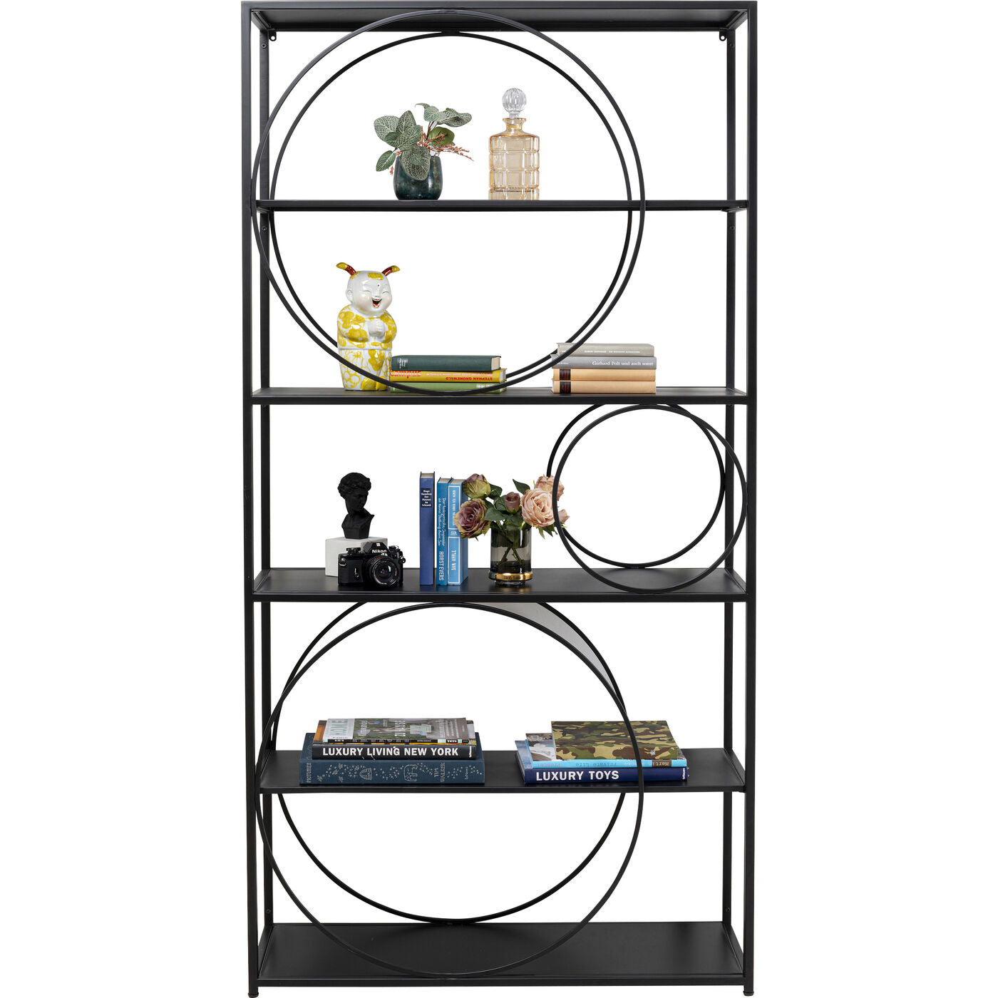 Shelf Circle Black 100x200cm by DEKOR - main product image for Resin Society
