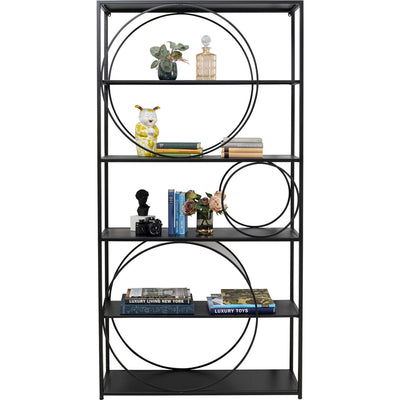 Shelf Circle Black 100x200cm