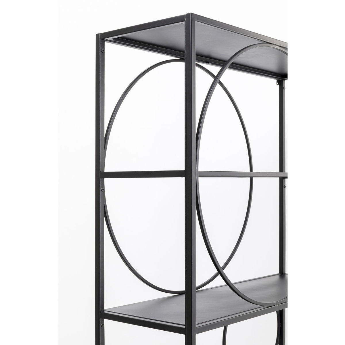 Shelf Circle Black 100x200cm by DEKOR - product image 2 for Resin Society