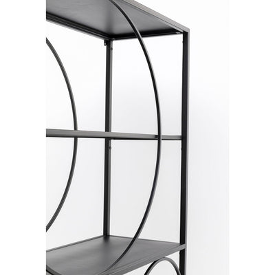 Shelf Circle Black 100x200cm