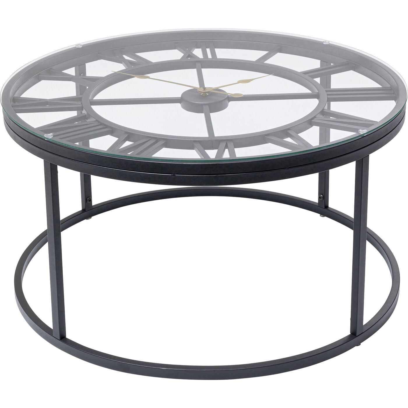 Side Table Roman Black √ò76cm by DEKOR - main product image for Resin Society