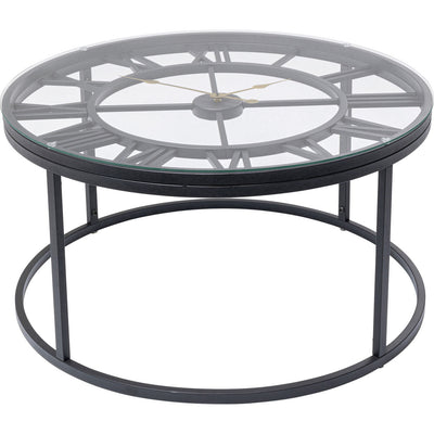 Side Table Roman Black √ò76cm