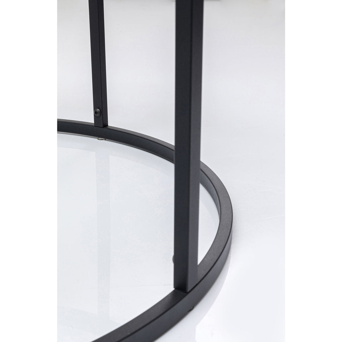 Side Table Roman Black √ò76cm by DEKOR - product image 4 for Resin Society