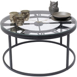 Side Table Roman Black √ò76cm by DEKOR - product image 5 for Resin Society