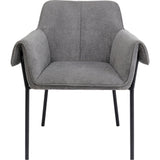 Chair with Armrest Bess Grey by DEKOR - main product image for Resin Society