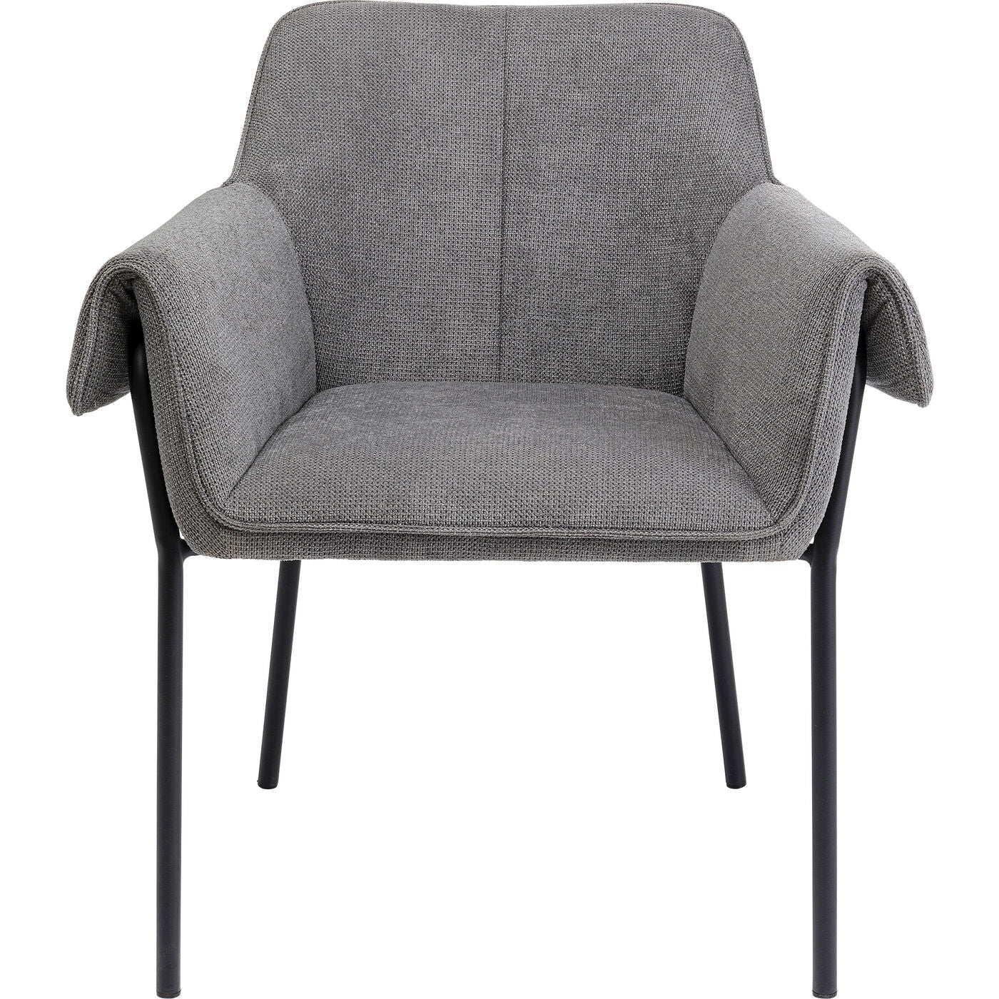 Chair with Armrest Bess Grey by DEKOR - main product image for Resin Society