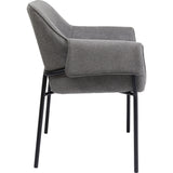 Chair with Armrest Bess Grey by DEKOR - product image 7 for Resin Society