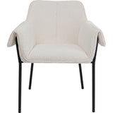 Chair with Armrest Bess Cream by DEKOR - main product image for Resin Society