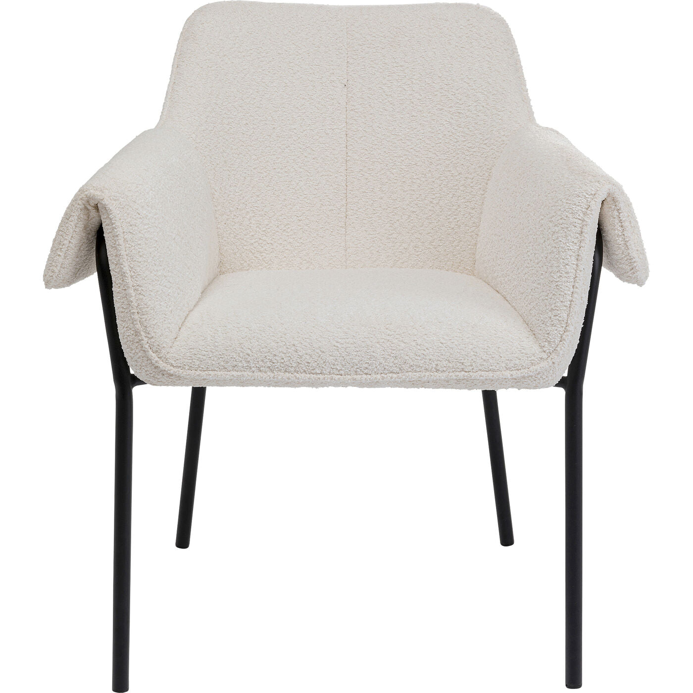 Chair with Armrest Bess Cream by DEKOR - main product image for Resin Society