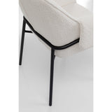 Chair with Armrest Bess Cream by DEKOR - product image 3 for Resin Society