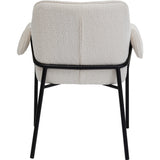 Chair with Armrest Bess Cream by DEKOR - product image 8 for Resin Society
