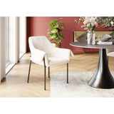 Chair with Armrest Bess Cream by DEKOR - product image 9 for Resin Society