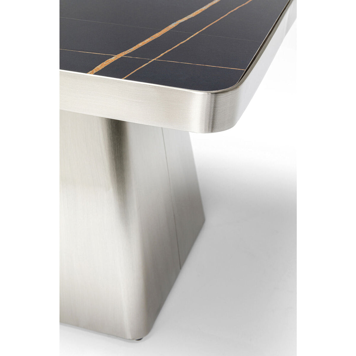Coffee Table Miler Silver 80x80cm by DEKOR - product image 3 for Resin Society