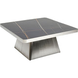 Coffee Table Miler Silver 80x80cm by DEKOR - product image 6 for Resin Society