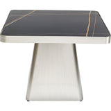 Coffee Table Miler Silver 80x80cm by DEKOR - product image 7 for Resin Society