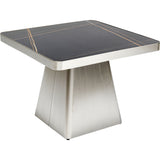 Coffee Table Miler Silver 80x80cm by DEKOR - product image 8 for Resin Society