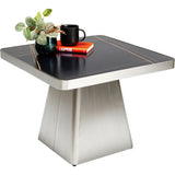 Coffee Table Miler Silver 80x80cm by DEKOR - product image 10 for Resin Society