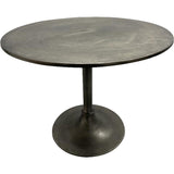 Side Table Morocco Silver Ø61cm by DEKOR - main product image for Resin Society