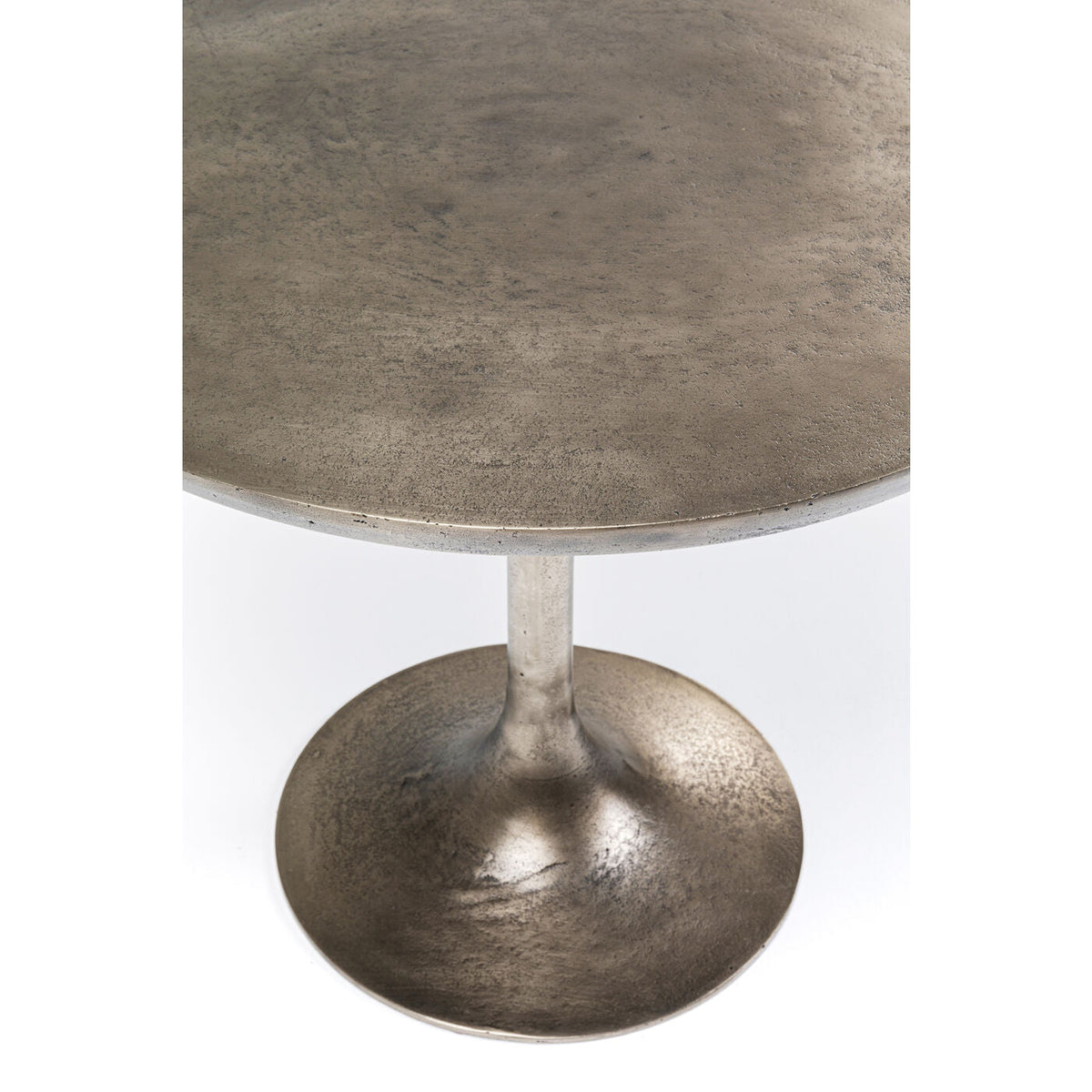 Side Table Morocco Silver Ø61cm by DEKOR - product image 2 for Resin Society