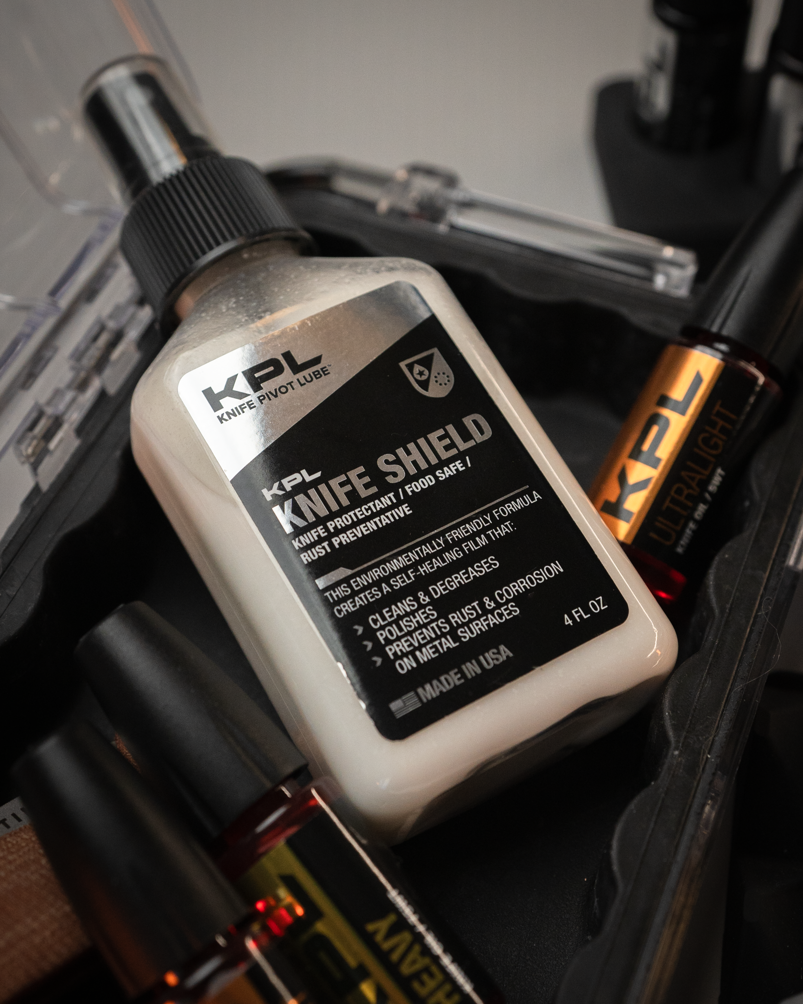 Knife Shield - Corrosion Preventive Knife Cleaner detail image - Resin Society