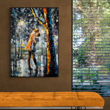 Canvas Print: "Kaleidoscope Kiss" by Tailored Canvases - product image 2 for Resin Society