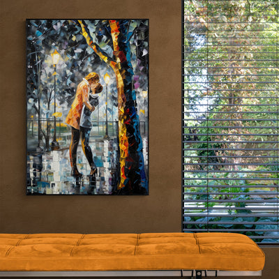 Canvas Print: "Kaleidoscope Kiss" by Tailored Canvases - product image 2 for Resin Society