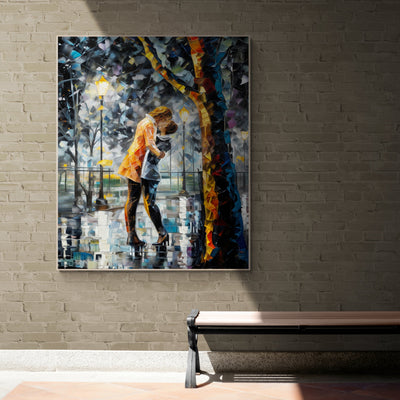 Canvas Print: "Kaleidoscope Kiss" by Tailored Canvases - product image 3 for Resin Society
