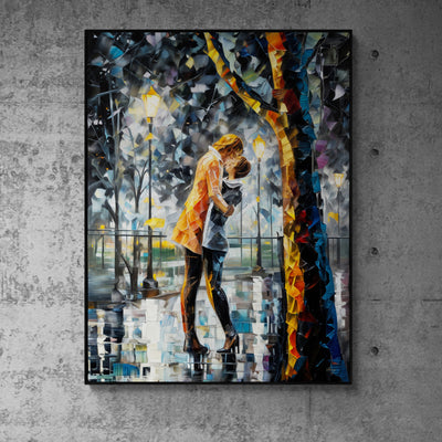 Canvas Print: "Kaleidoscope Kiss" by Tailored Canvases - product image 5 for Resin Society