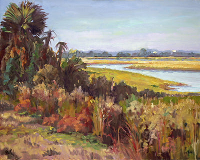 Kiawah Marsh with Palms by John Beard Collection - main product image for Resin Society