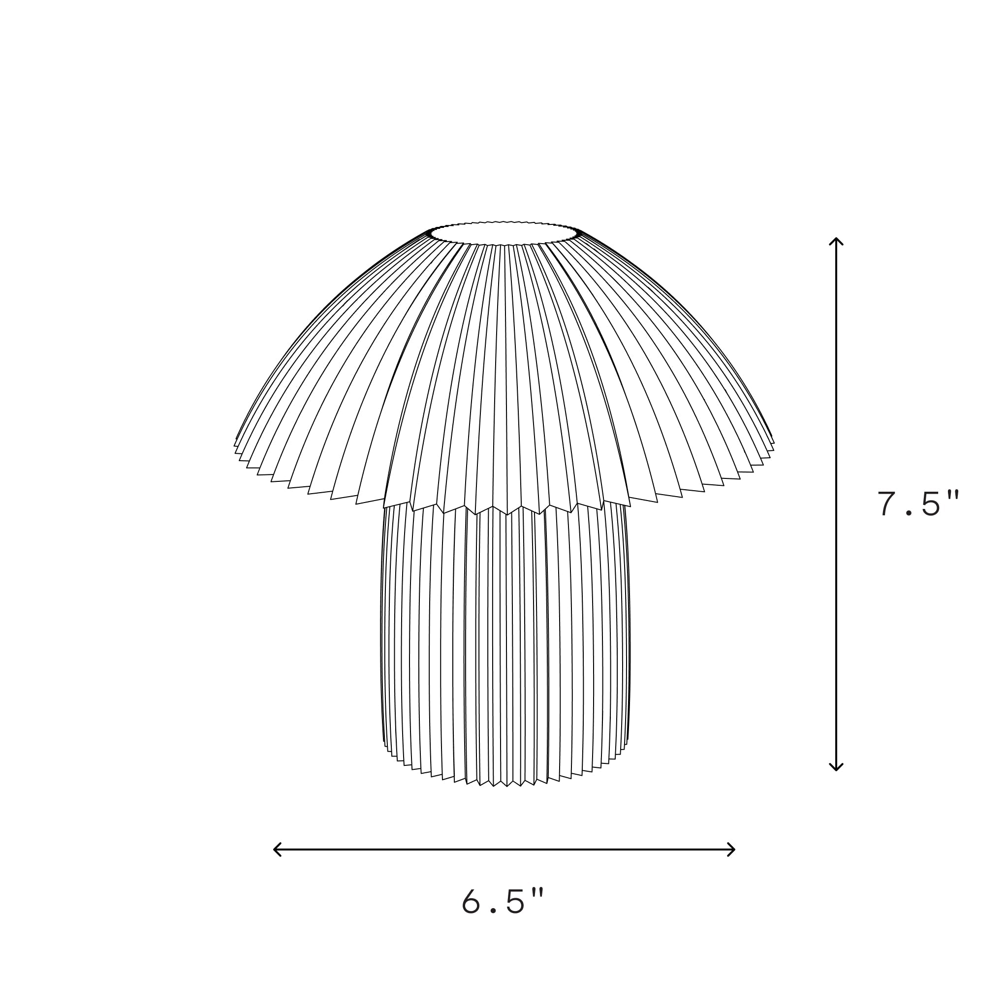 Cordless Kinoko Lamp by Wooj Design - product image 6 for Resin Society