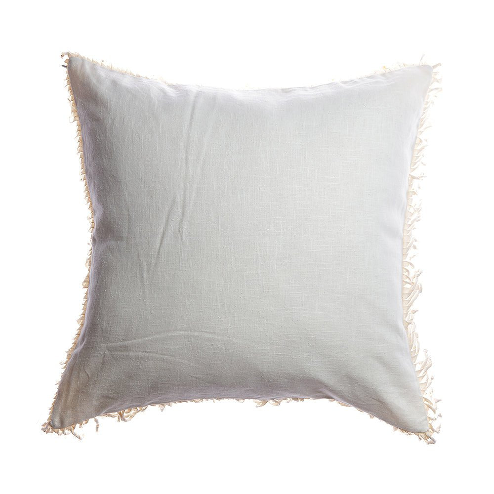 Knotted Fringes Pillow by Homelosophy