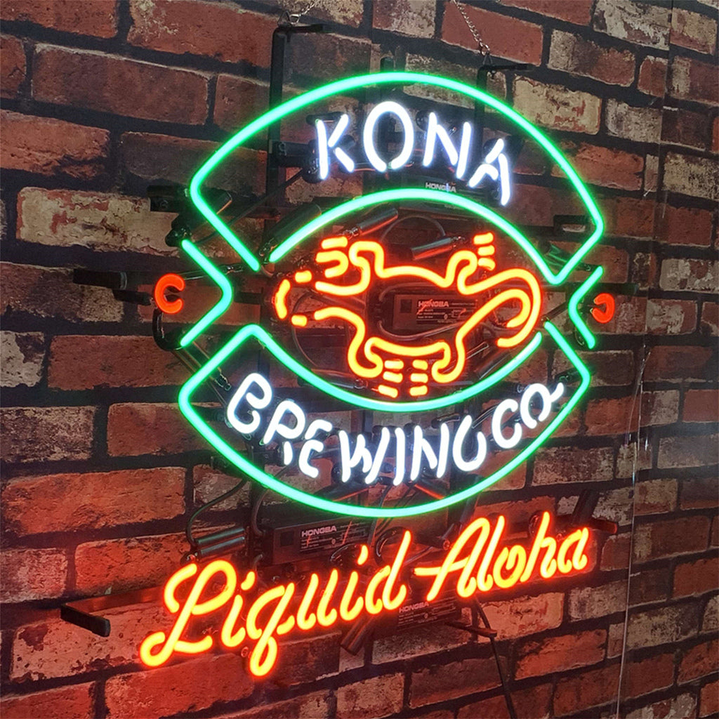 Kona Brewing Co. Liquid Aloha Neon Light Sign by Neon Signs Land - product image 2 for Resin Society