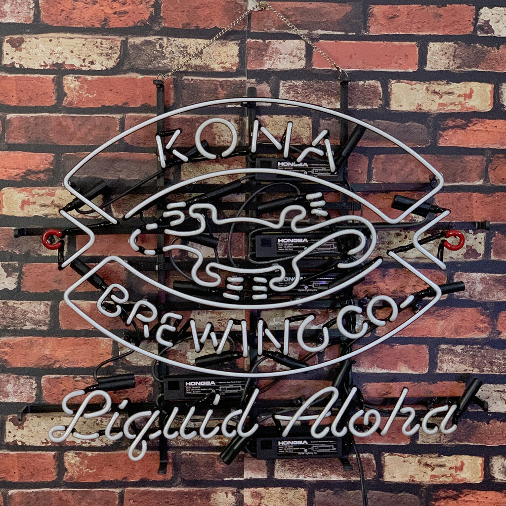 Kona Brewing Co. Liquid Aloha Neon Light Sign by Neon Signs Land - product image 4 for Resin Society