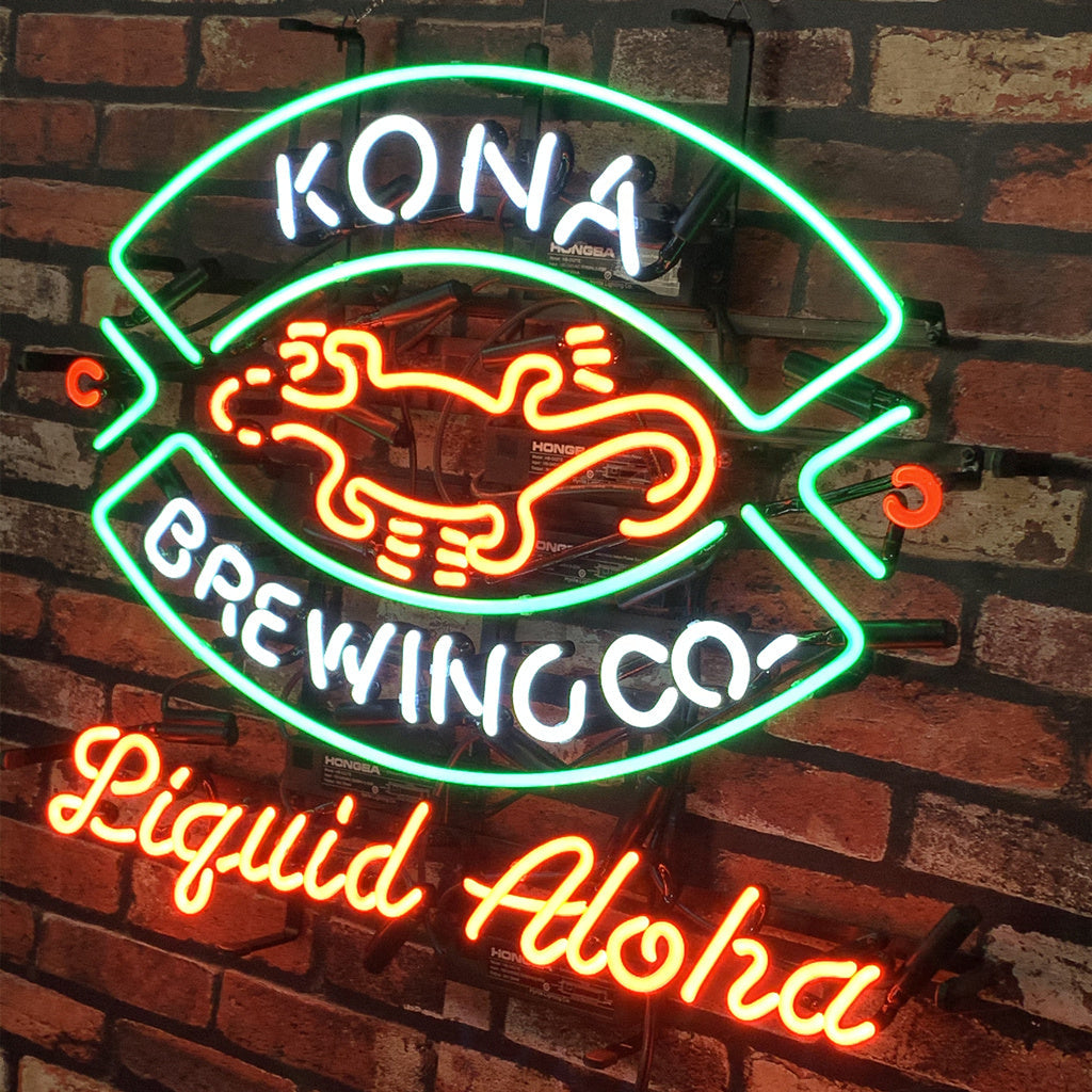 Kona Brewing Co. Liquid Aloha Neon Light Sign by Neon Signs Land - product image 3 for Resin Society