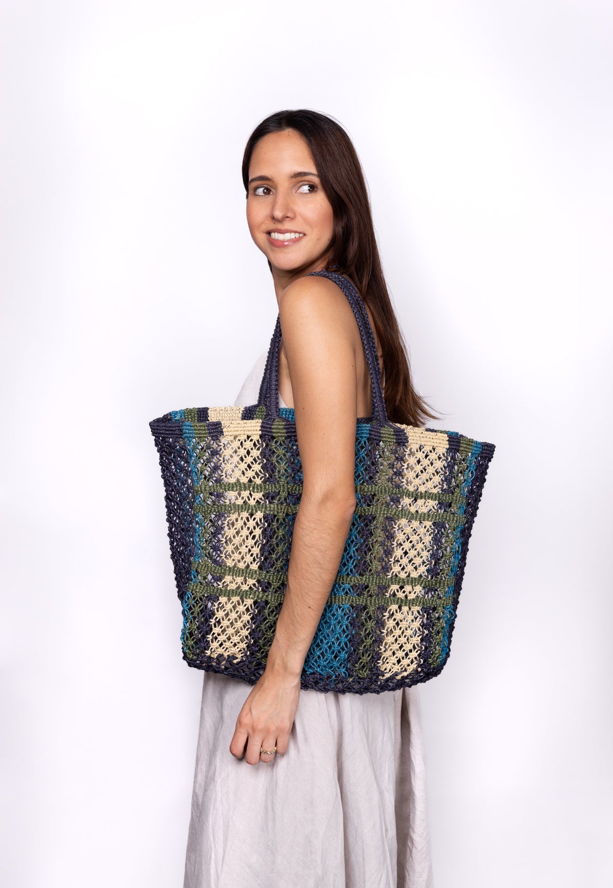 Kulu Macrame Jute Tote by Tin Marin Brand - product image 4 for Resin Society