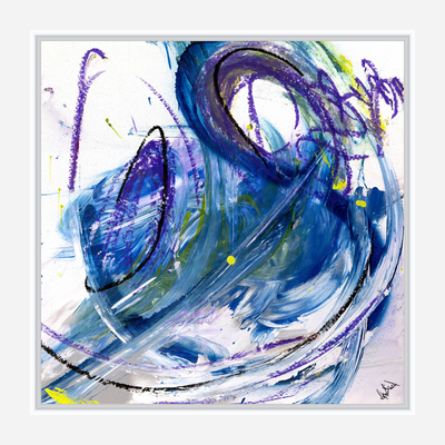 Kyanite Artist Enhanced Canvas Print by John Beard Collection - product image 9 for Resin Society
