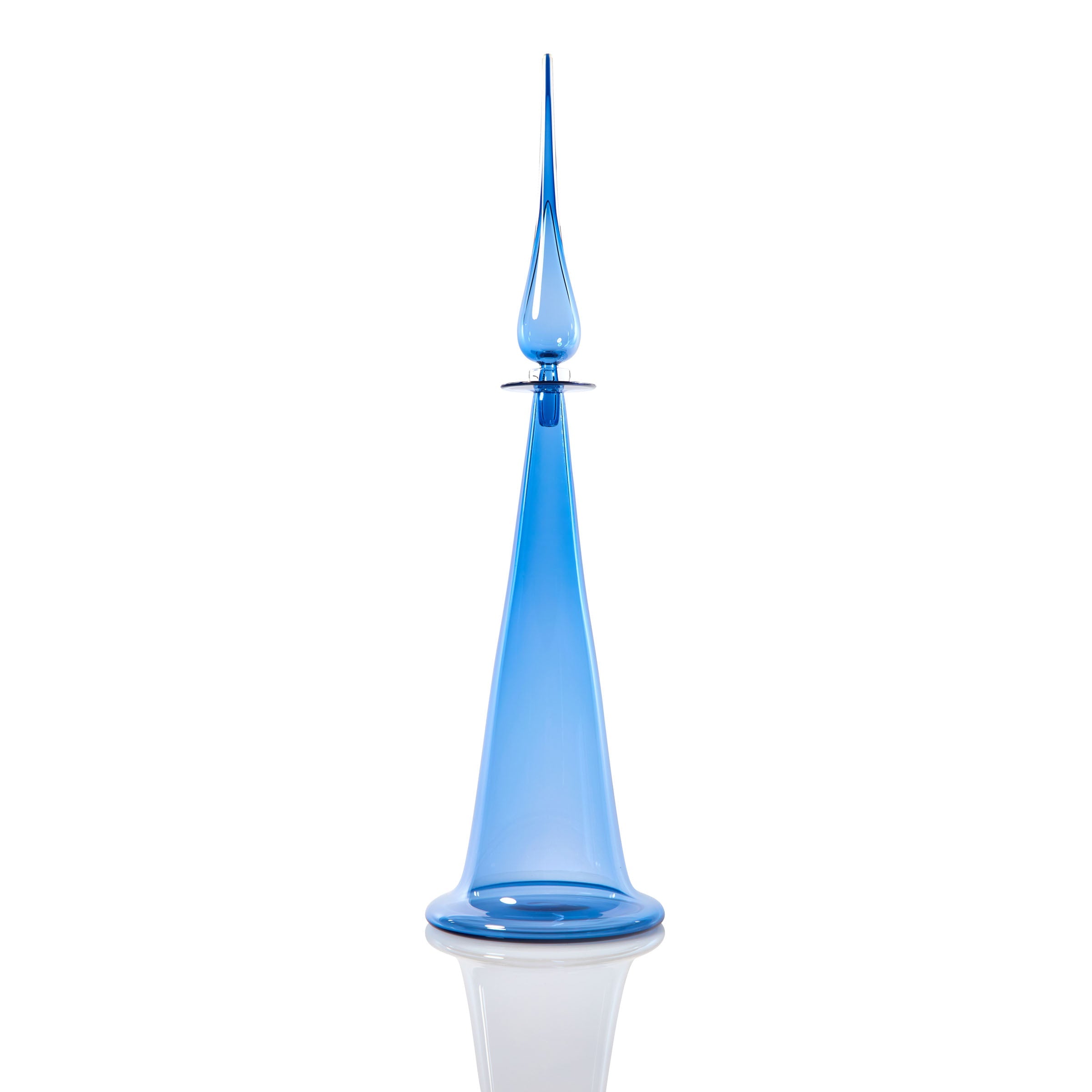 Large Fluted Cone Decanter by Joe Cariati - product image 3 for Resin Society