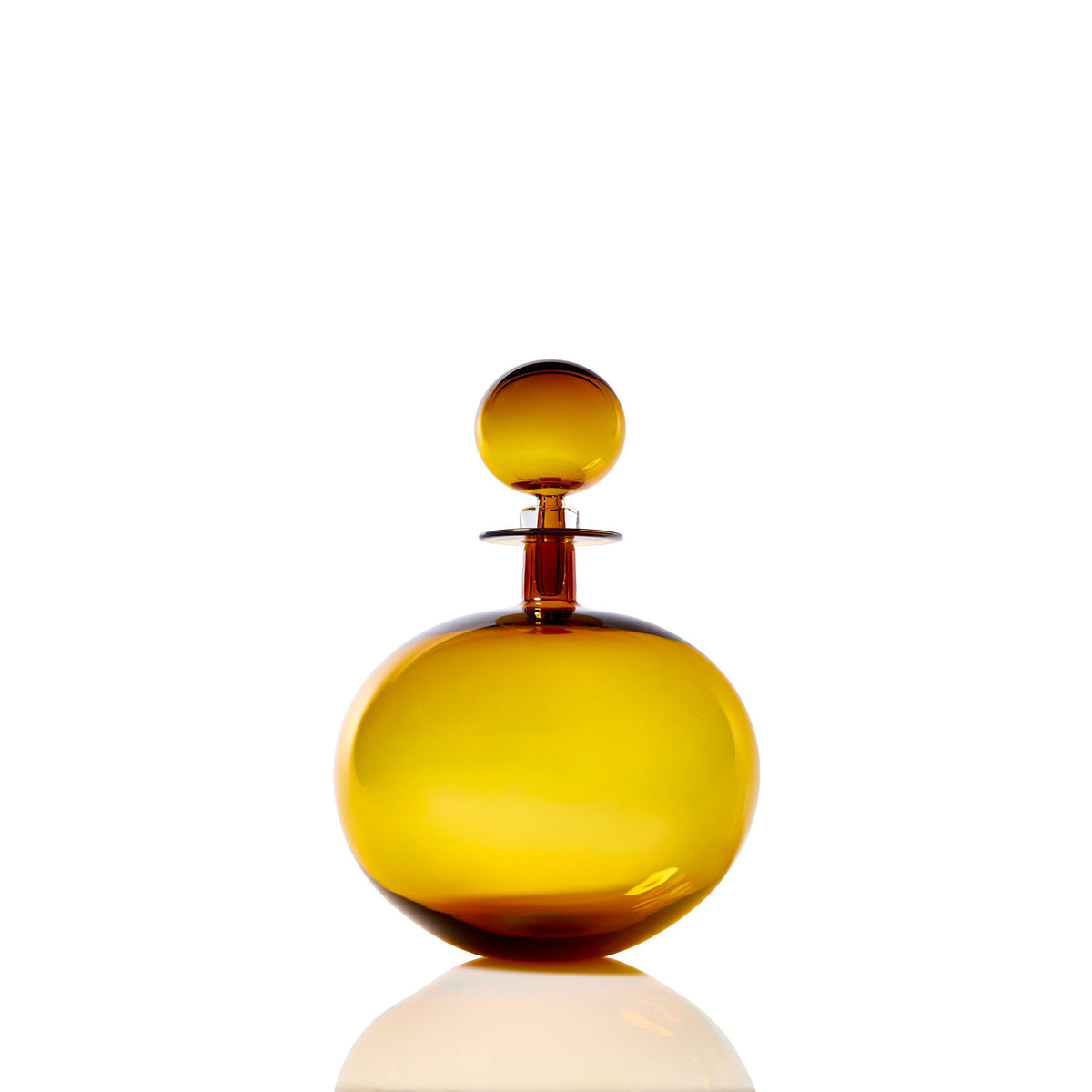 Large Low Round Decanter by Joe Cariati - main product image for Resin Society