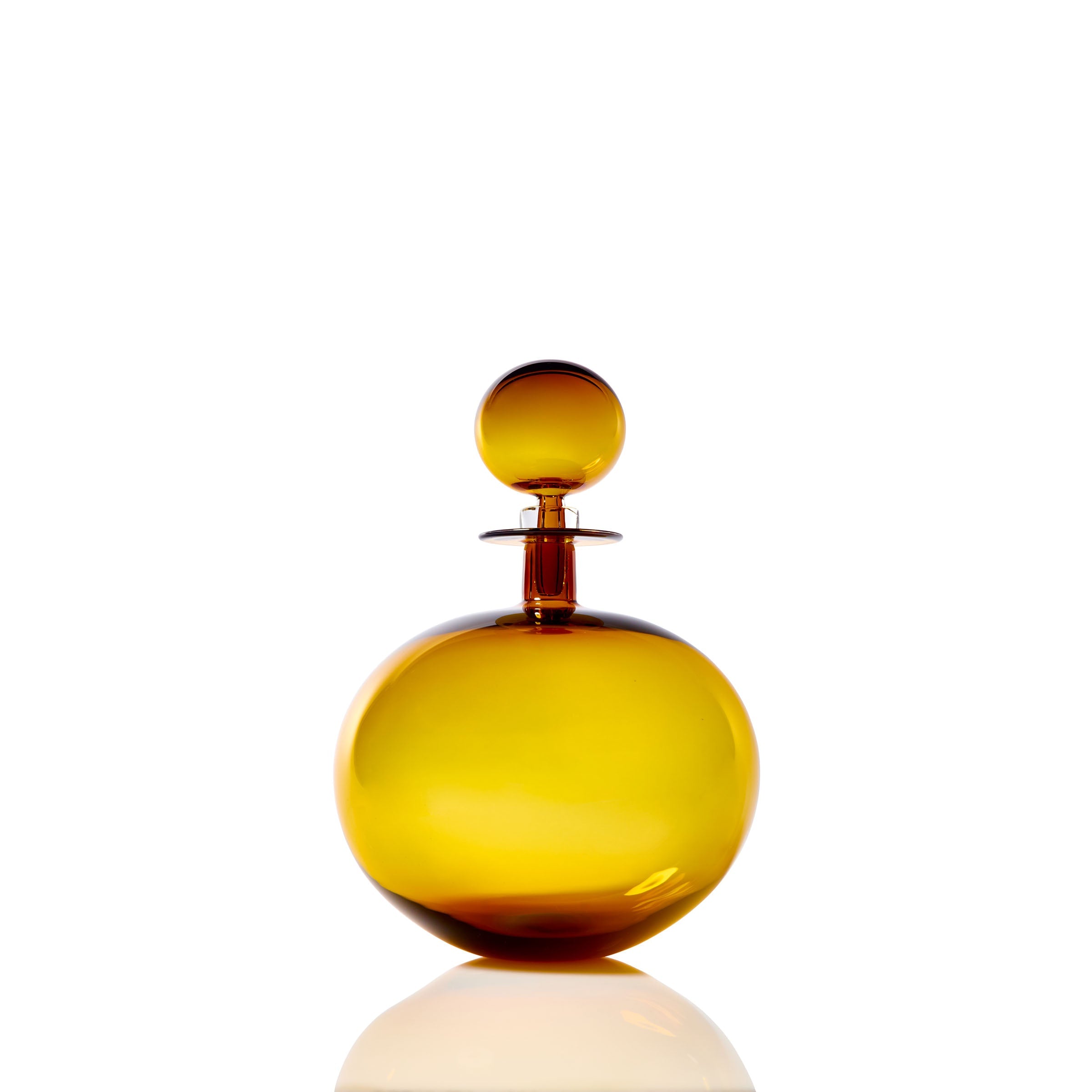 Large Low Round Decanter by Joe Cariati - main product image for Resin Society