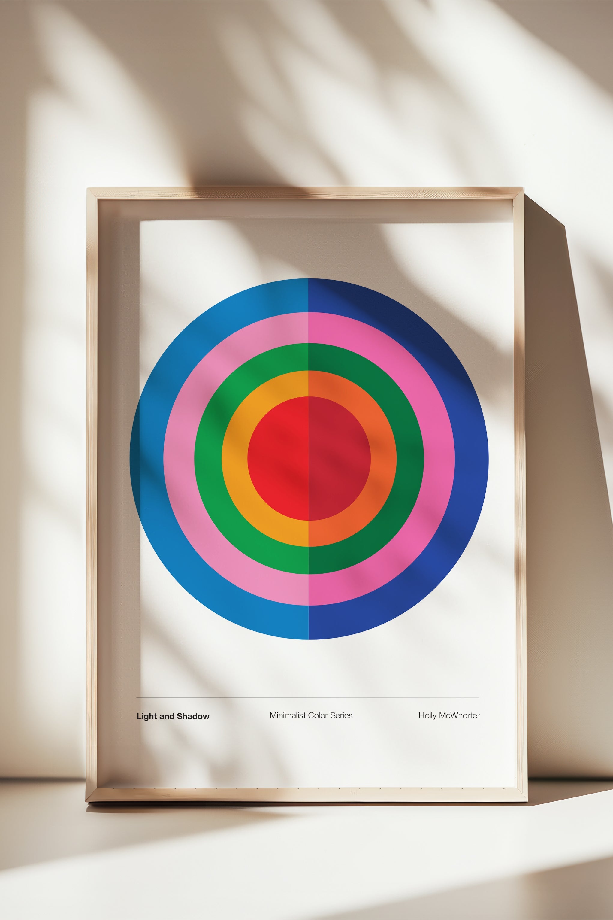 LIGHT AND SHADOW Framed Art Print by Holly McWhorter by Holly McWhorter Art: Paintings and Art Prints - product image 5 for Resin Society