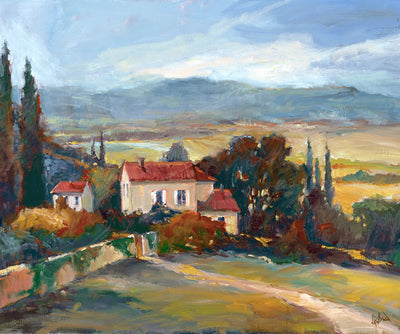 La Rochelle Artist Enhanced Canvas Print by John Beard Collection - main product image for Resin Society