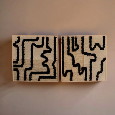 La Sombra & El Reflejo Woven Art by Diego Olivero Studio from MESO