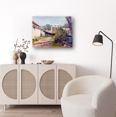 Lady Eve Artist Enhanced Canvas Print by John Beard Collection - product image 2 for Resin Society
