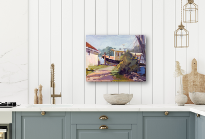 Lady Eve Artist Enhanced Canvas Print by John Beard Collection - product image 3 for Resin Society